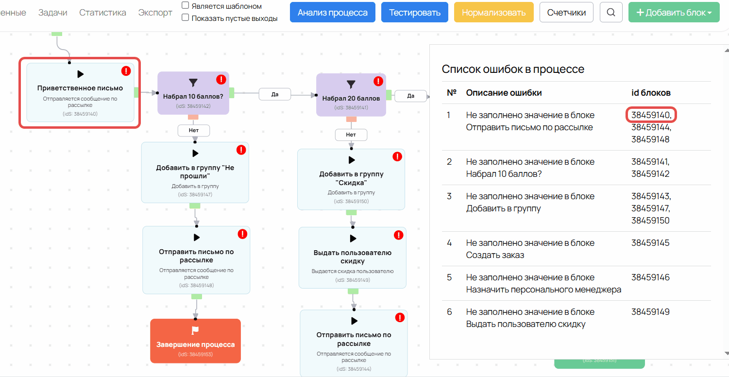 Как быстро исправить ошибку в блоке процесса Как быстро исправить ошибку в блоке процесса