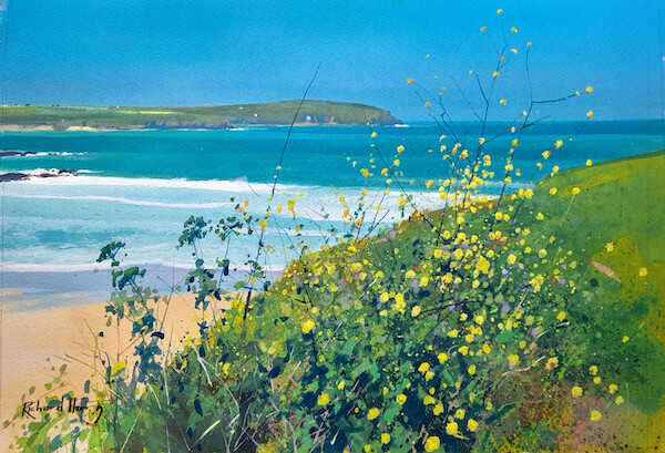 Watercolor painting by Richard Thorn