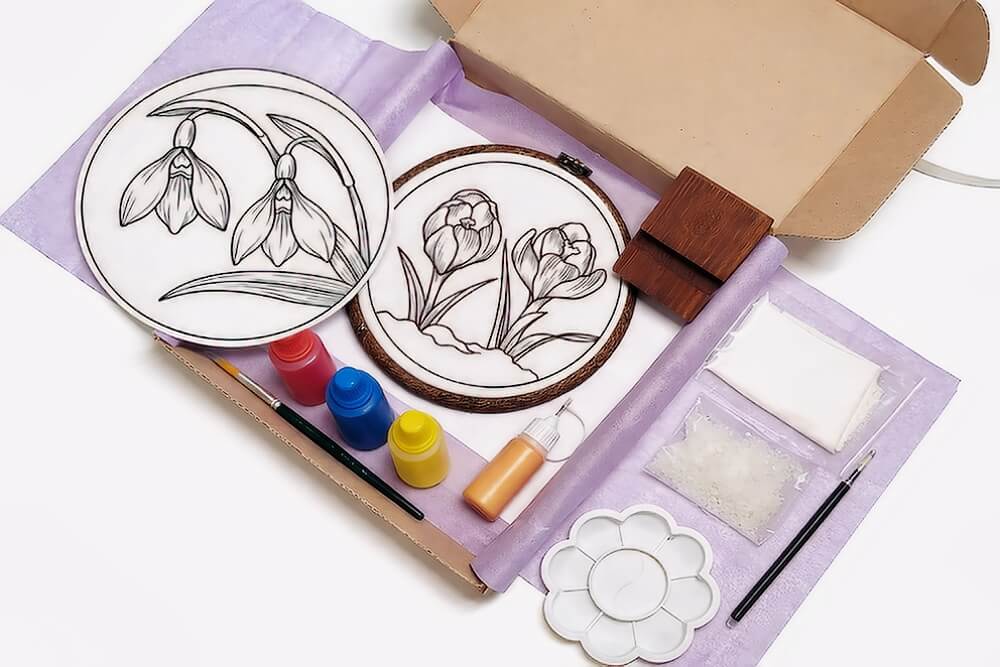 Состав набора для батика